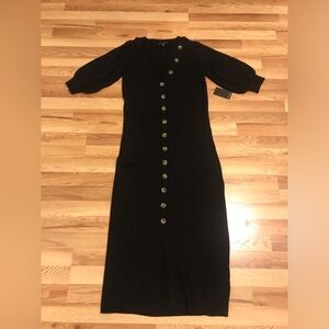 Eloquii Black Knit Dress